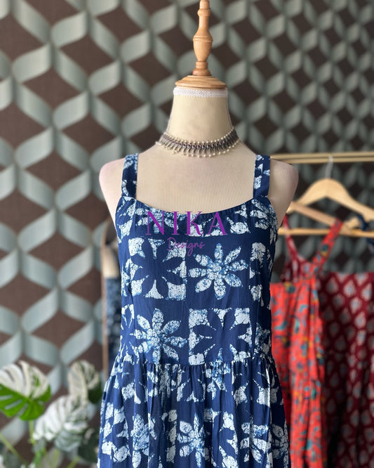 Indigo Blue Summer Dress