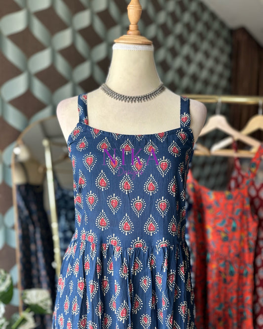 Dark Blue Summer Dress