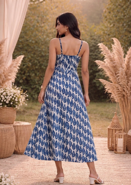 Indigo Blue Sundress