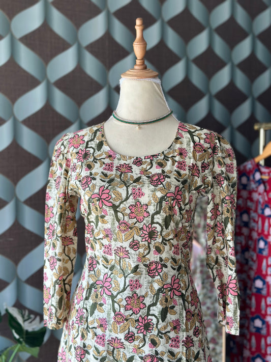 Floral Cream Viva Set