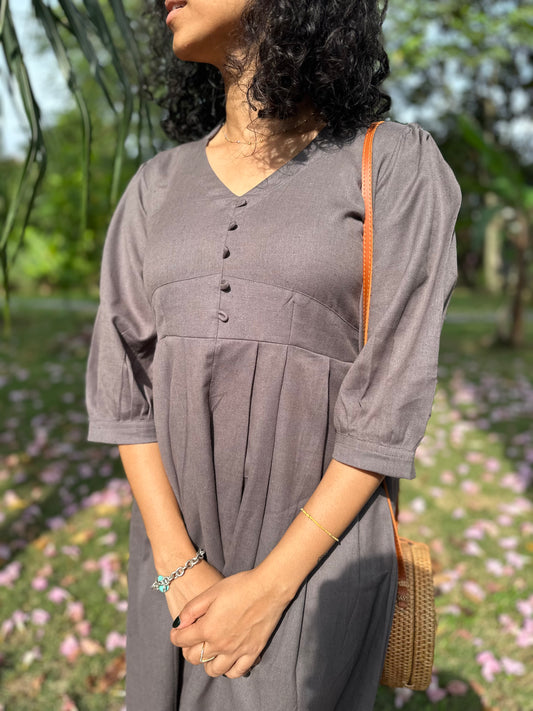 Tamara Cloudy Grey Dress