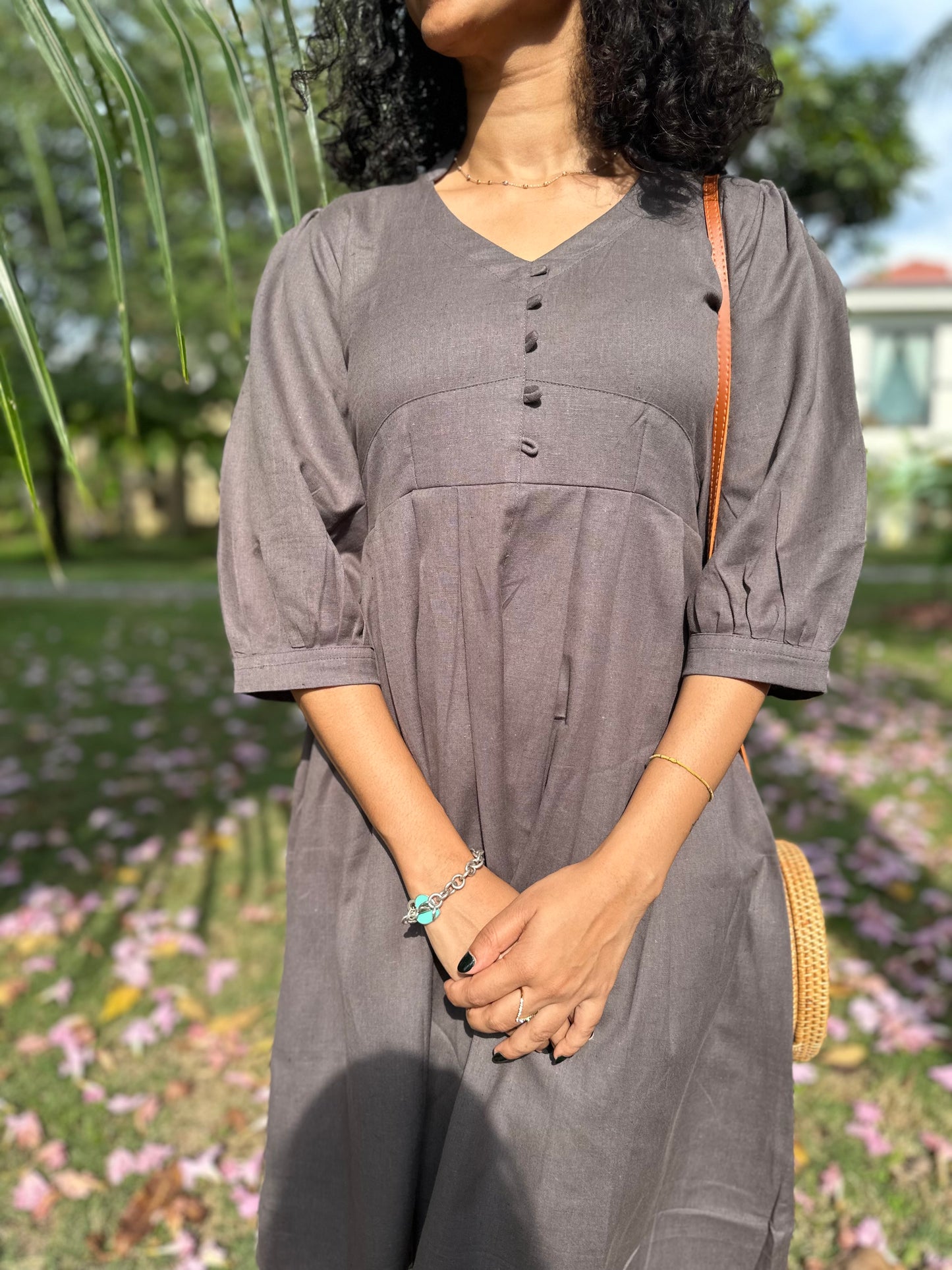 Tamara Cloudy Grey Dress