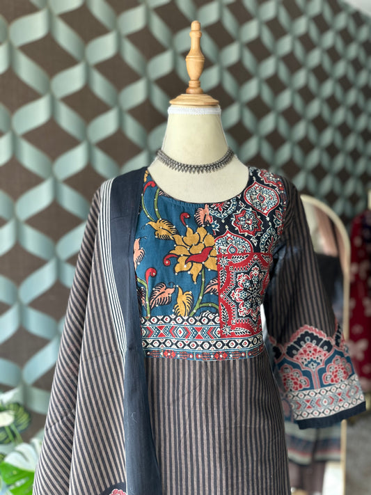 Brown Jaipur Suit Set