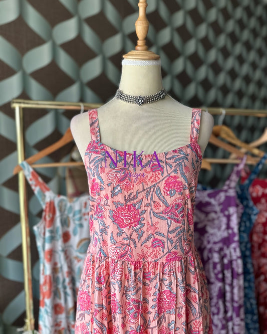 Sweet Pink Summer Dress