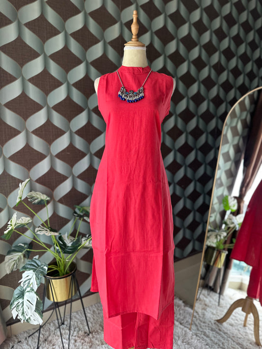 Coral Halter Neck Viva Set