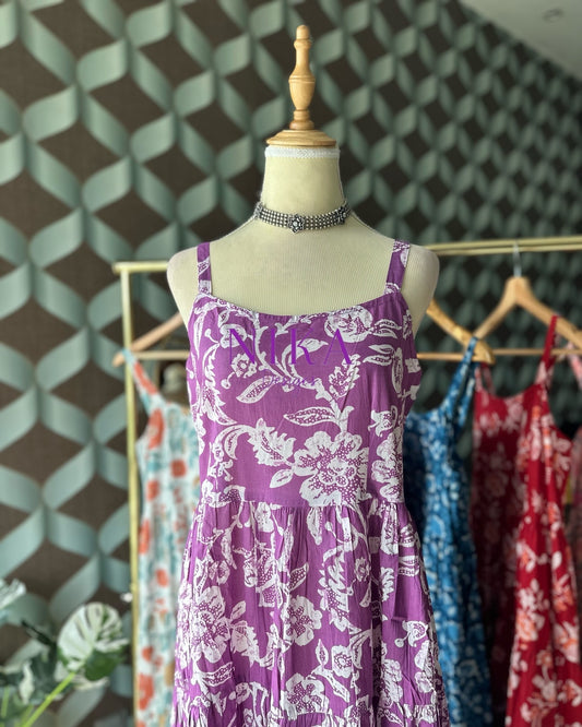 Lavender Summer Dress