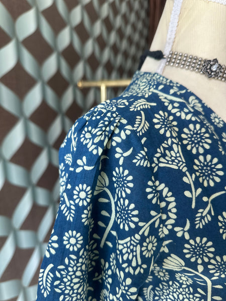 Floral Indigo Blue Viva Set