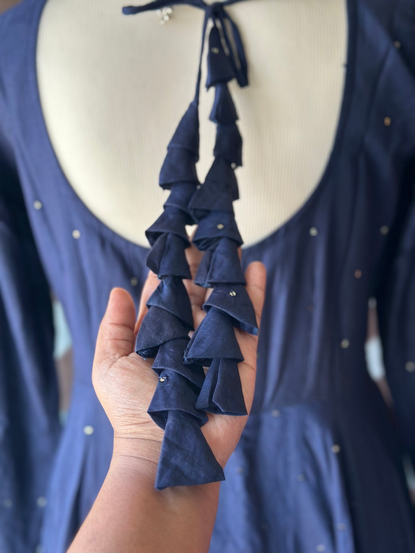 Navy Blue ZAARA Festive Anarkali