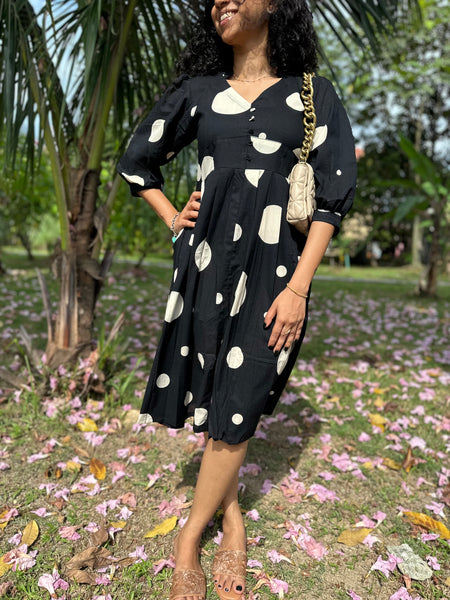 Tamara Polka Dot Dress
