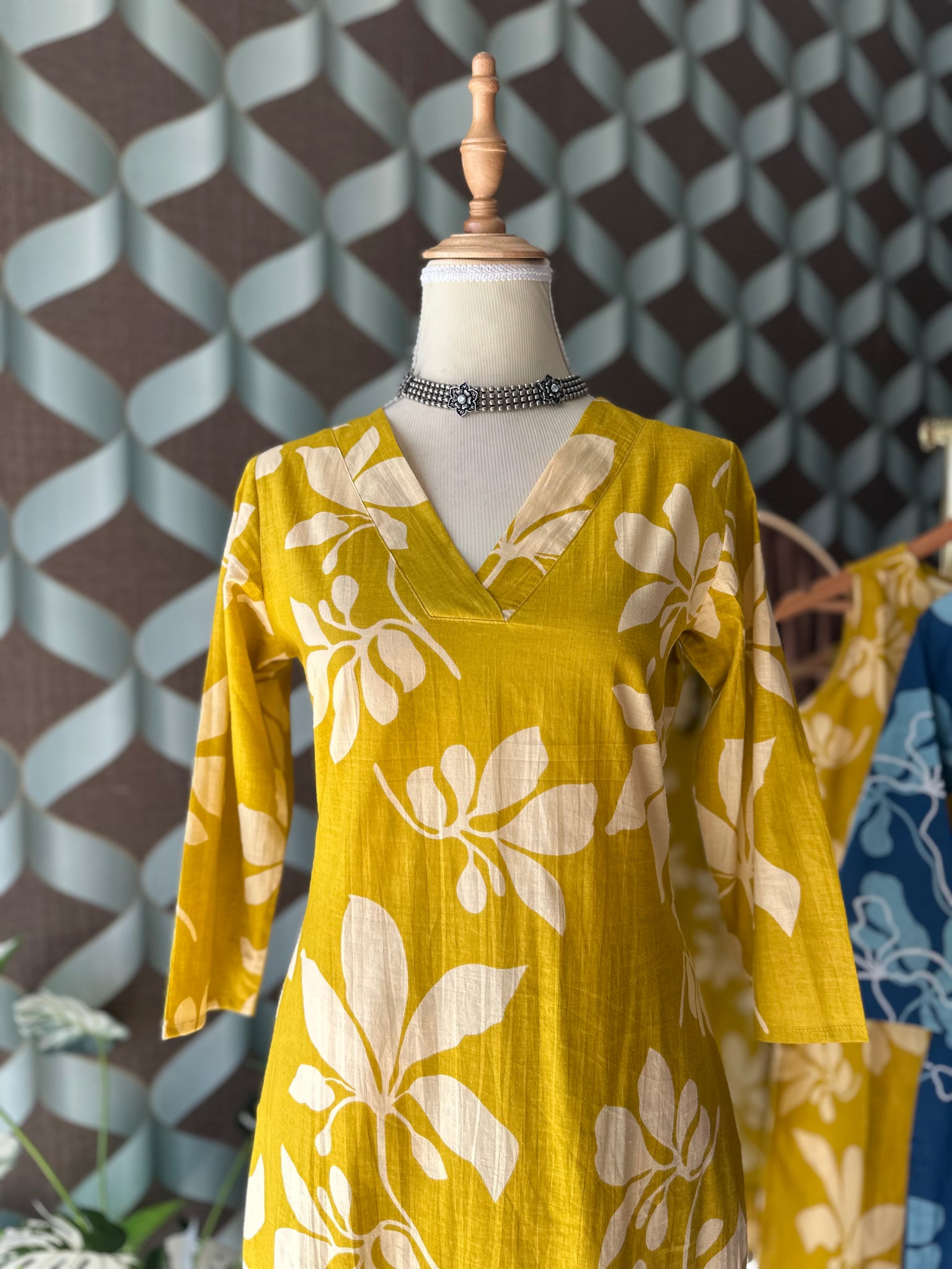 Yellow Floral Set