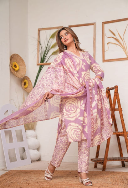 Lilac Suit Set