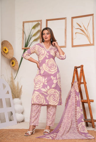 Lilac Suit Set