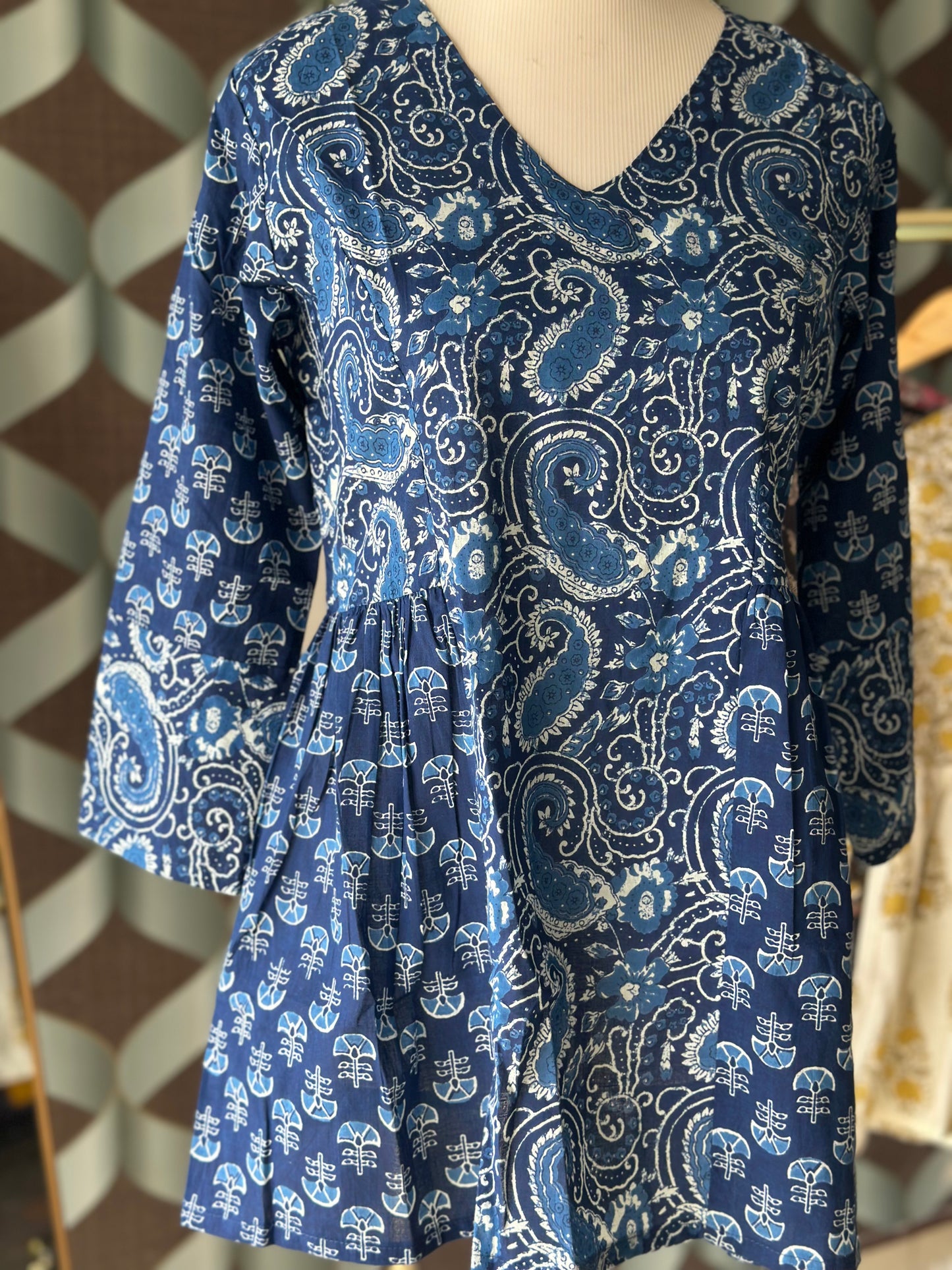 Indigo Blue Short Top