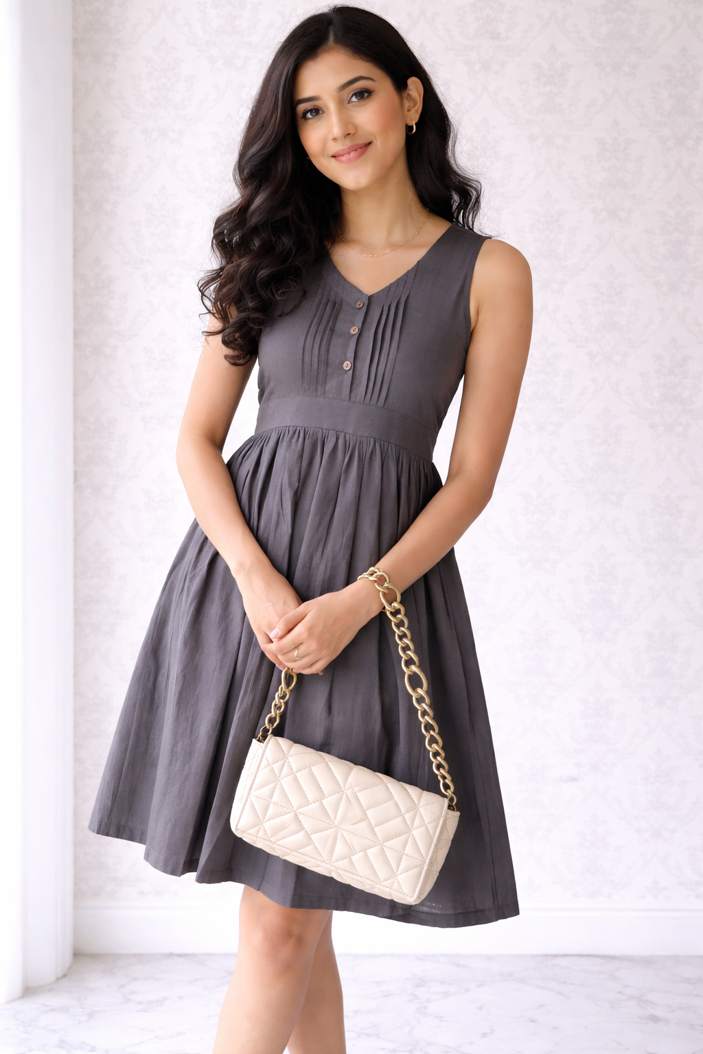 LIA Grey Dress