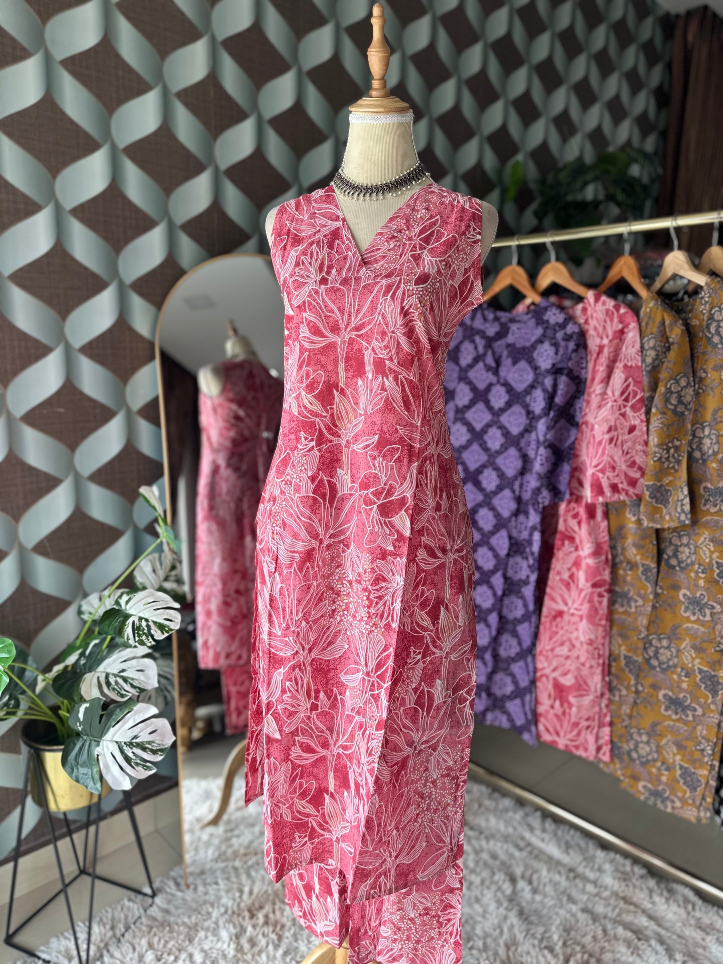 Pink Floral ViVa Set