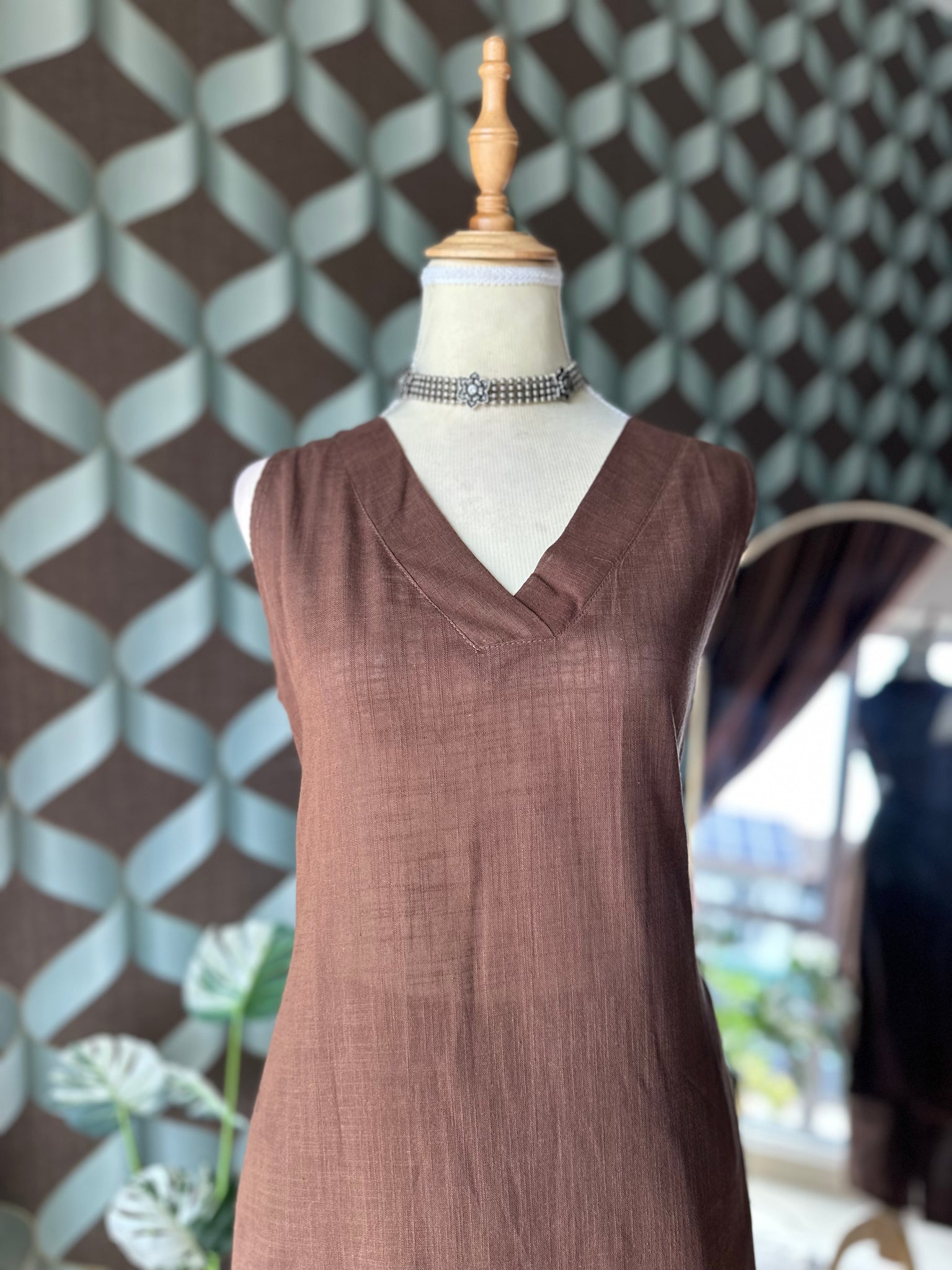 Mocha Brown Cotton Set