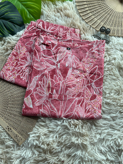 Pink Floral ViVa Set