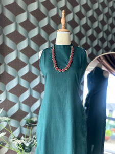 Emerald Green Halter Neck Set