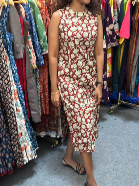 Red Tamarai Halter Neck Viva Set