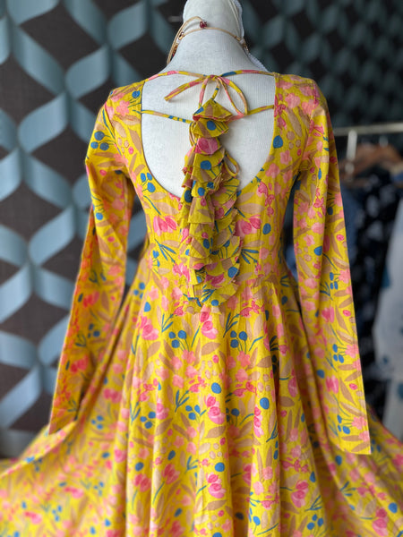 Multicolor Summer Floral Yellow