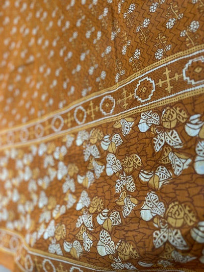 Mustard Yellow Cotton Suit Set