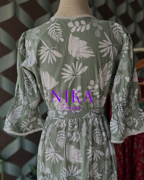 Sage Green Dress