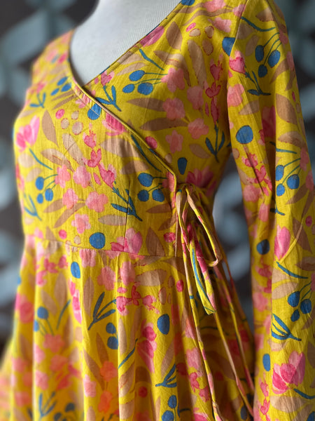 Multicolor Summer Floral Yellow