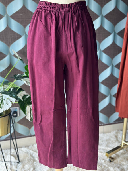 Burgundy Red Halter Neck