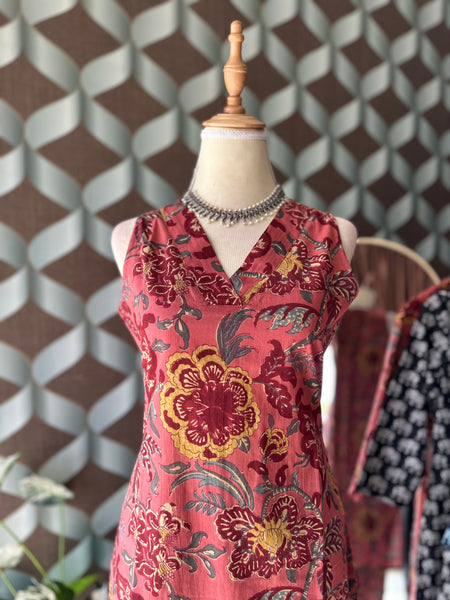 Pink Multicolor Floral Set