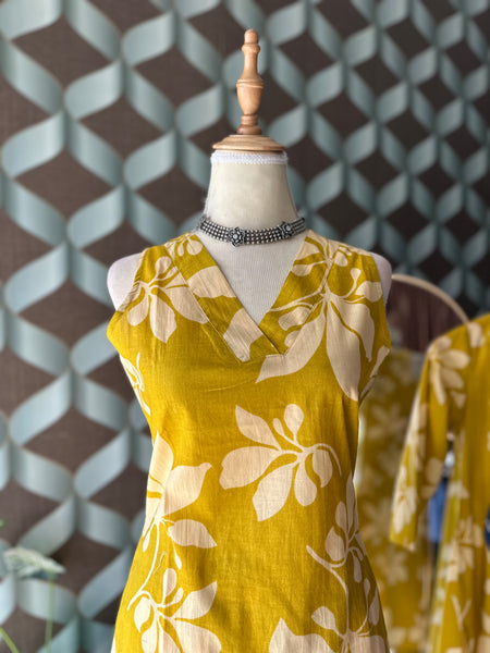 Yellow Floral Set