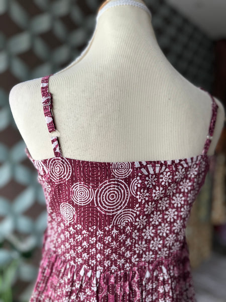 Rose Purple Butta Strap Top