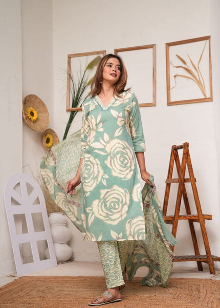 Mint Green Suit Set