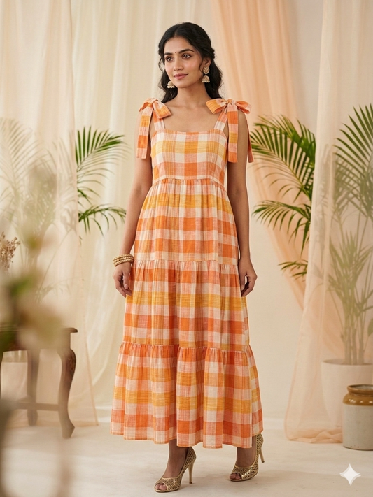Sunshine Strap Midi Dress