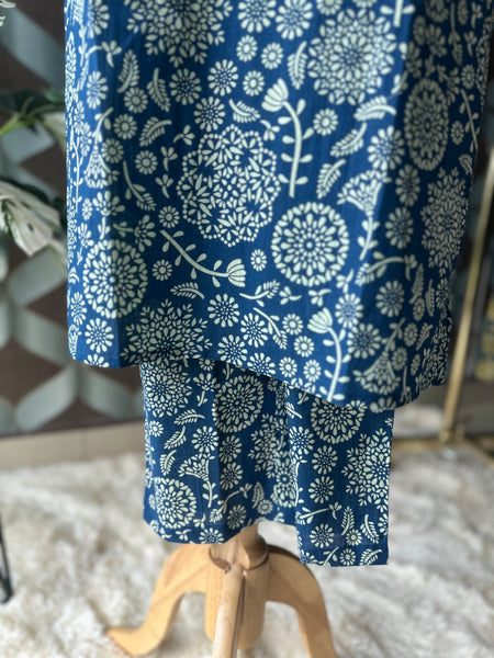 Floral Indigo Blue Viva Set