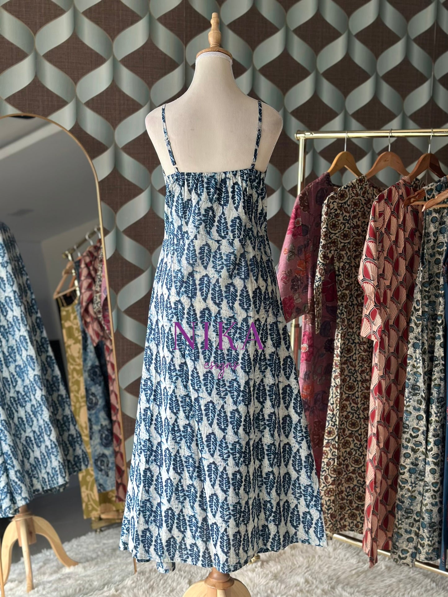 Indigo Blue Sundress