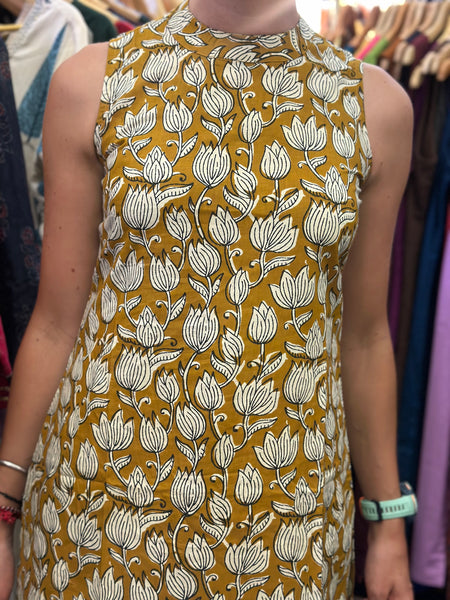 Yellow Tamarai Halter Neck Viva Set