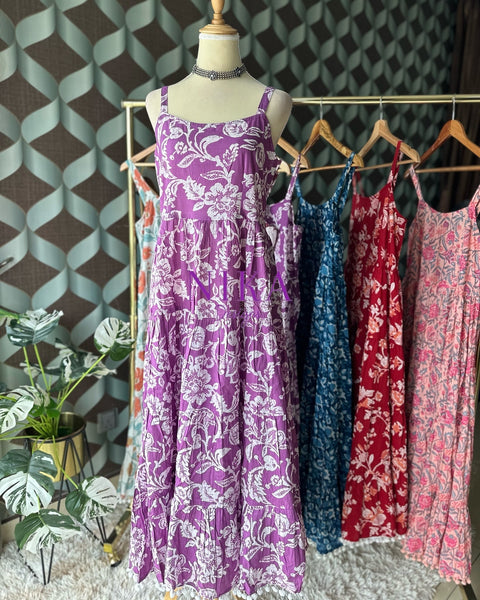 Lavender Summer Dress