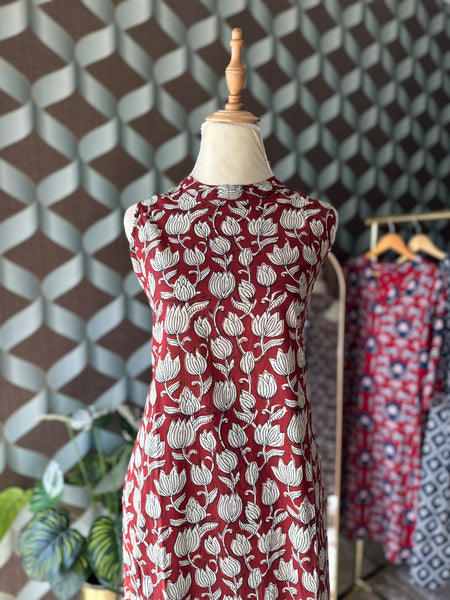 Red Tamarai Halter Neck Viva Set