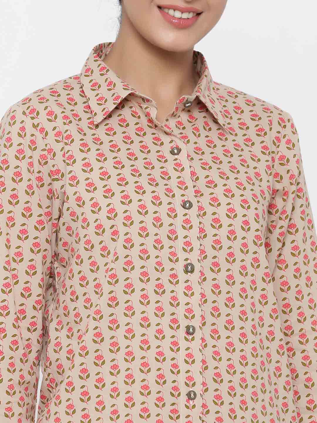 Pastel Brown Lounge Wear Set