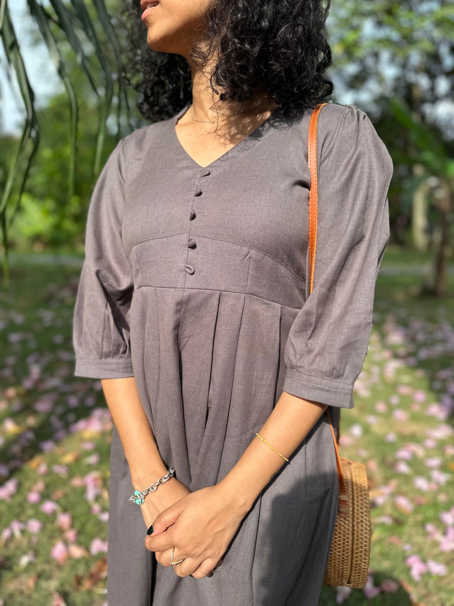 Tamara Cloudy Grey Dress