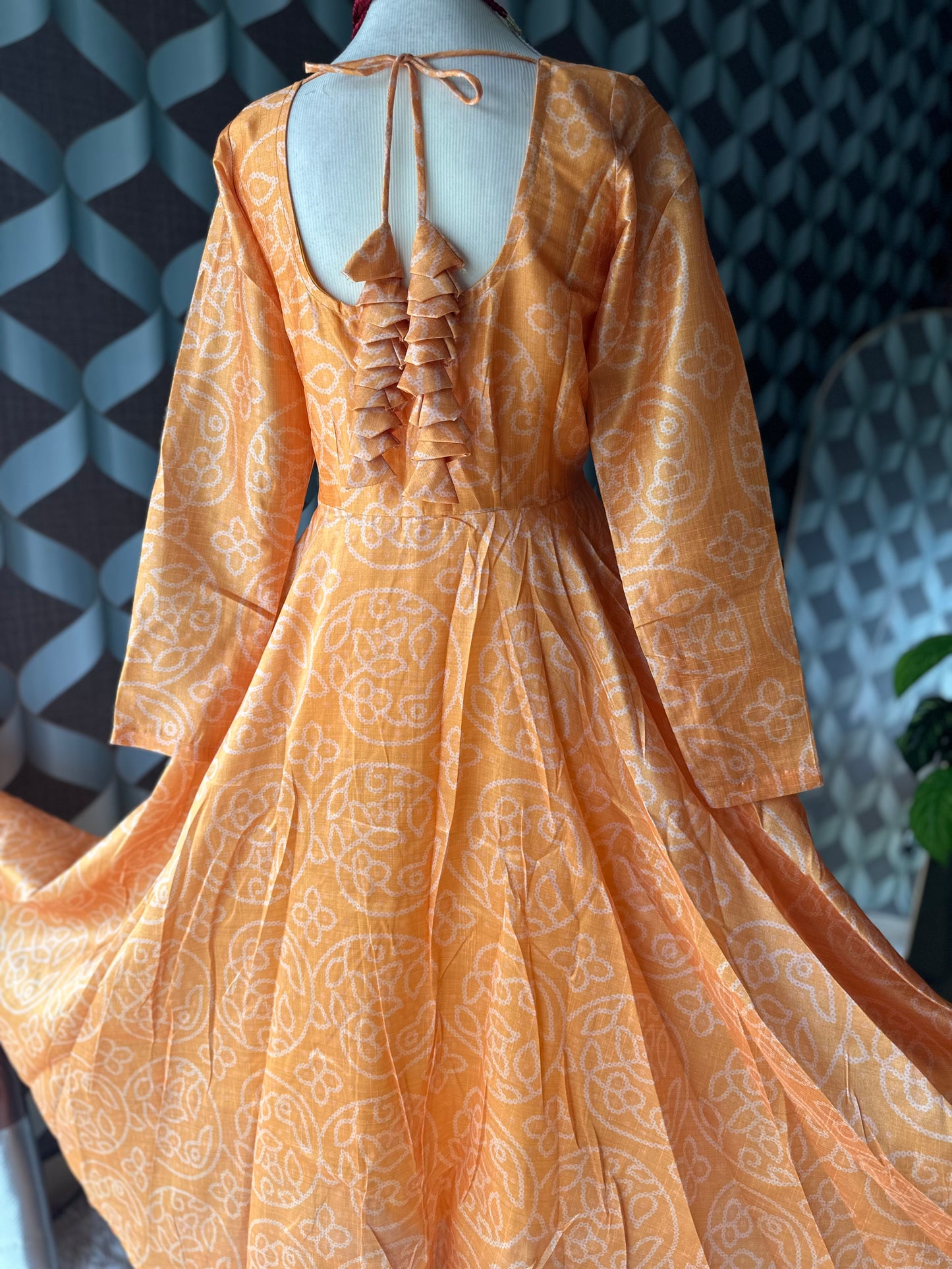 Marigold Yellow Anarkali