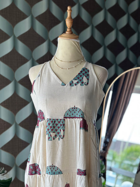 Jaipur Elephant Dress