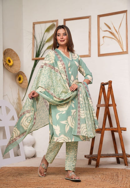 Mint Green Suit Set