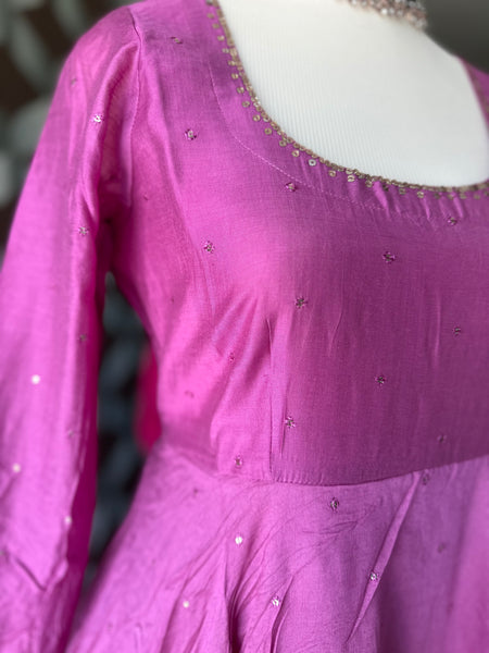 Magenta Purple ZAARA Festive Anarkali