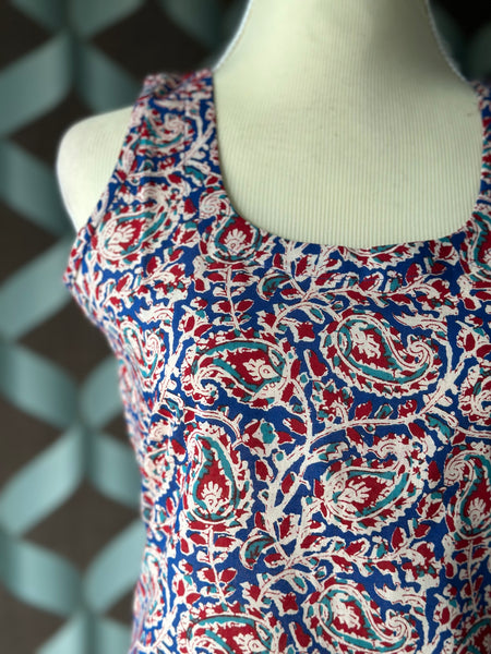 Multicolour Kalamkari Kurta Top