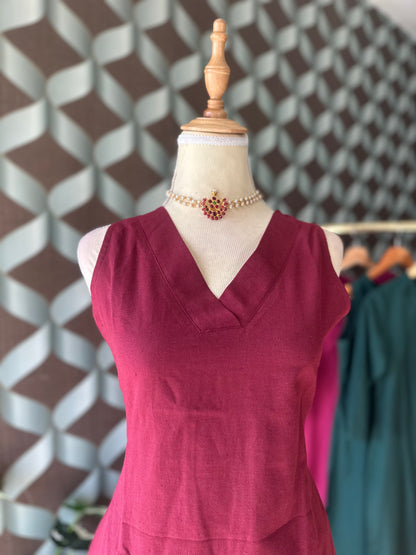 Burgundy Red Viva Set