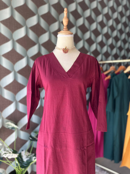 Burgundy Red Viva Set