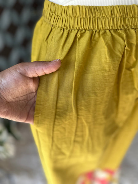 Yellow Floral Co-Ord Set