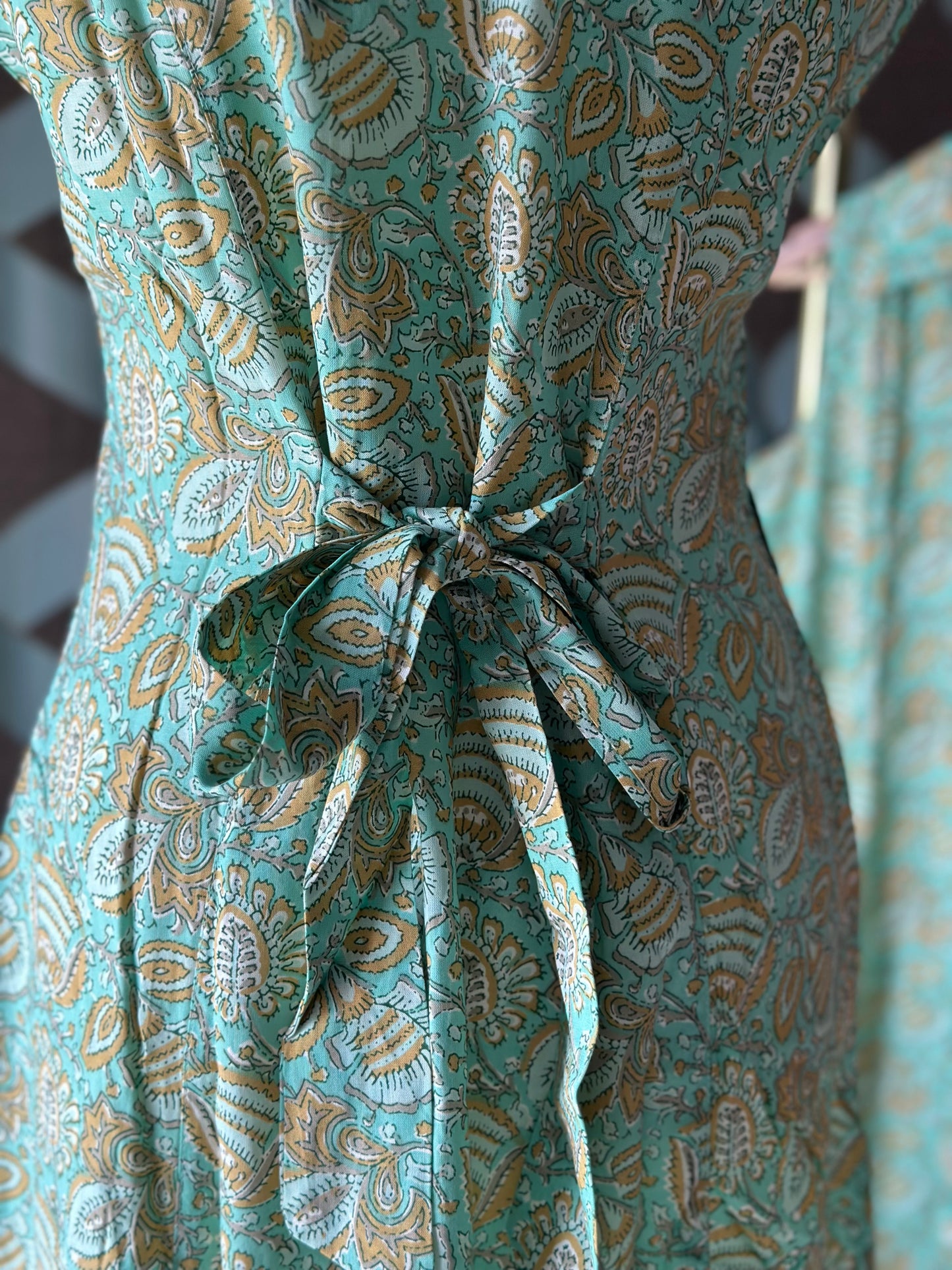 Pastel Green Dress