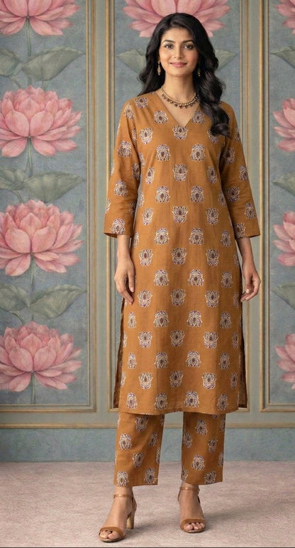 Mustard Yellow Lotus Viva Set